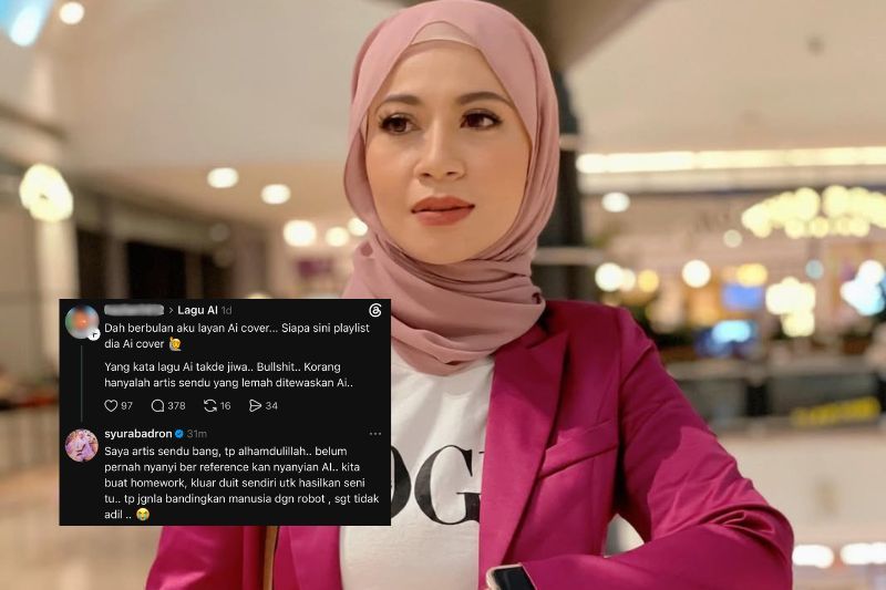 Syura mempunyai pendapat yang berbeza berhubung isu pengunaan lagu AI.