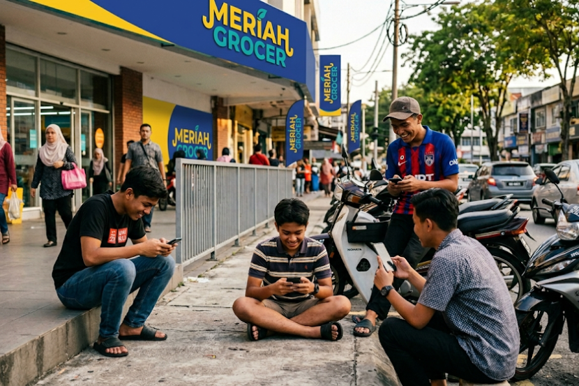 Golongan belia antara yang gemar menggunaka WiFi percuma. -Gambar hiasan AI