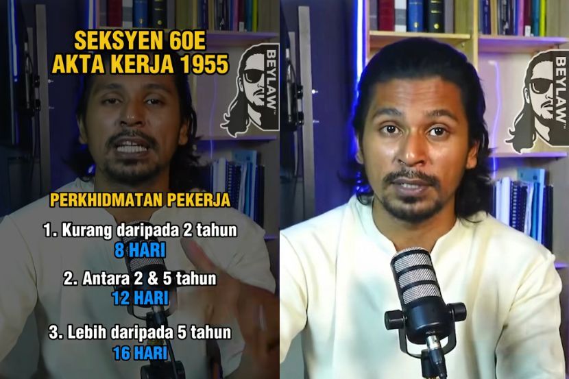 Hafiz Baharuddin menerangkan hak cuti pekerja.