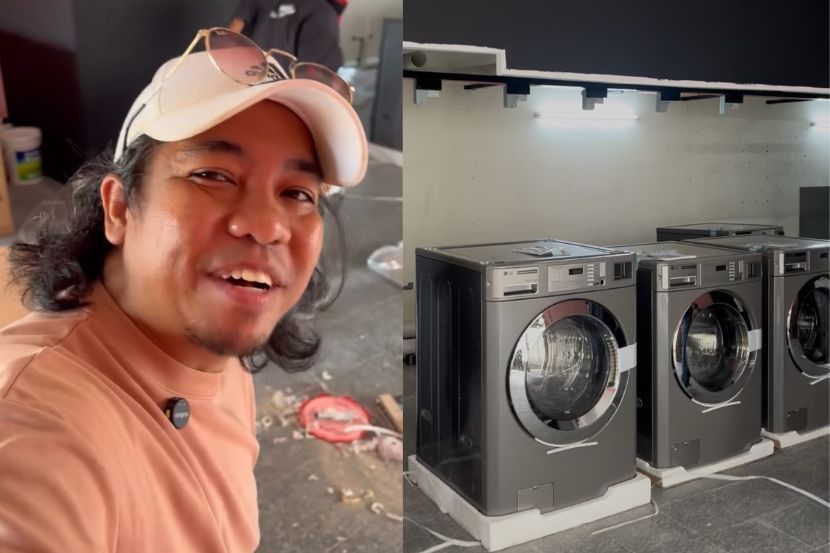 Naqiu memilih membuka kedai dobi bagi menjana pendapatan kedua. 