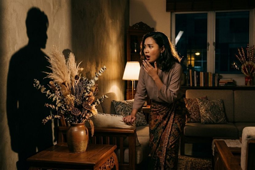 Hidup Ayu mula terganggu selepas menjadikan bunga kering sebagai hiasan. -Gambar hiasan AI