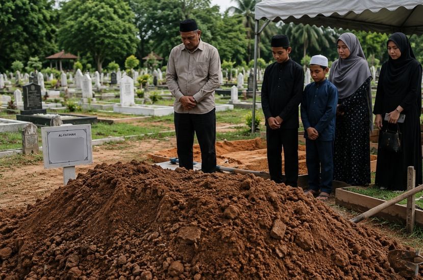 Menguruskan jenazah umat Islam adalah fardu kifayah. -Gambar hiasan AI