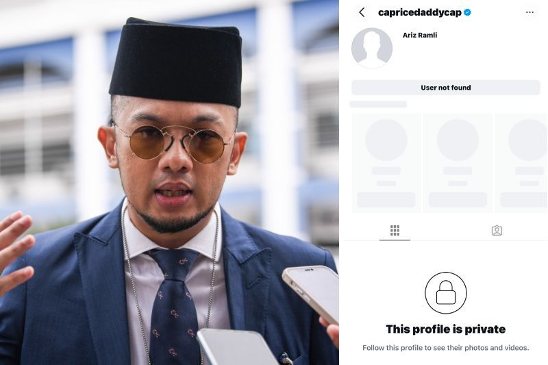 Instagram milik Caprice digodam dua bulan lalu. 