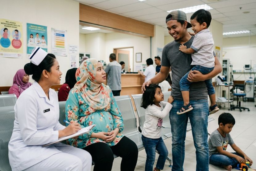 Suami sepatutnya lebih memahami keadaan isteri yang sarat mengandung. -Gambar hiasan AI