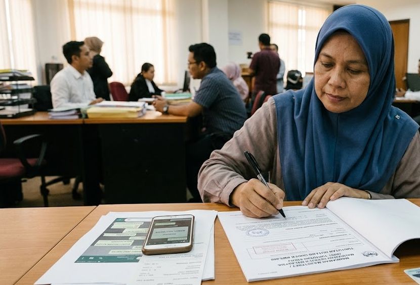Plaintif perlu mengisi Borang 198 sekiranya amaun tuntutan di bawah RM5,000. -Gambar hiasan AI