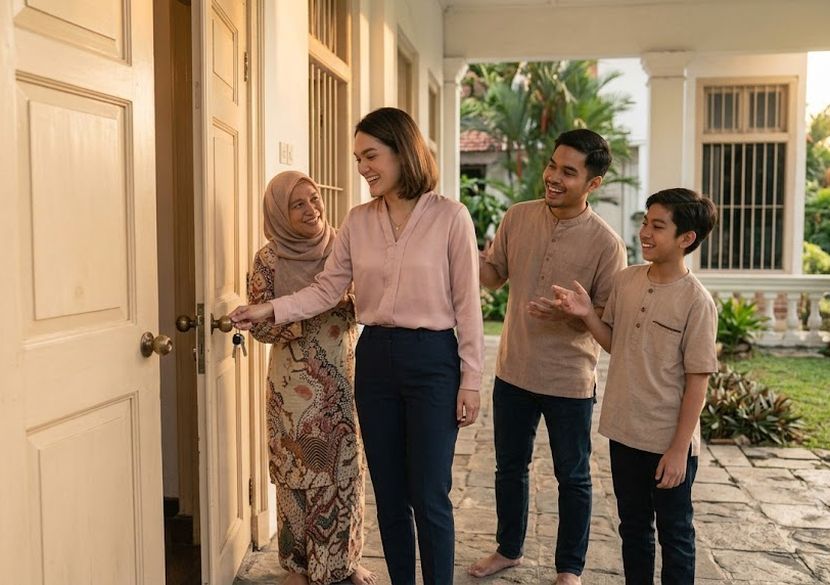 Memiliki kediaman mewah merupakan impian kebanyakan individu. -Gambar hiasan AI