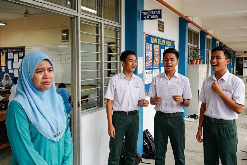 Segala ilmu tidak akan diberkati apabila kita tidak menghormati guru. -Gambar hiasan AI