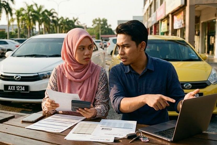 Kesanggupan menggunakan nama sendiri bagi membeli kenderaan untuk individu lain mengundang risiko besar. -Gambar hiasan AI
