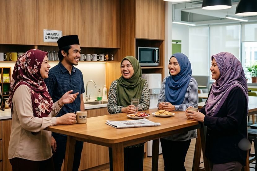 Suasana kerja harmoni dapat meningkatkan produktiviti pekerja. -Gambar hiasan AI