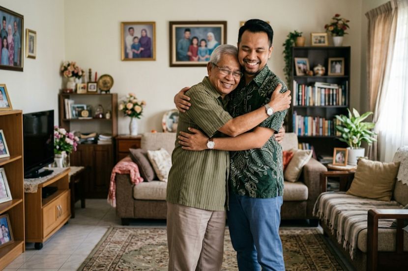 Ibu bapa dan anak perlu saling menghargai antara satu sama lain. -Gambar hiasan AI