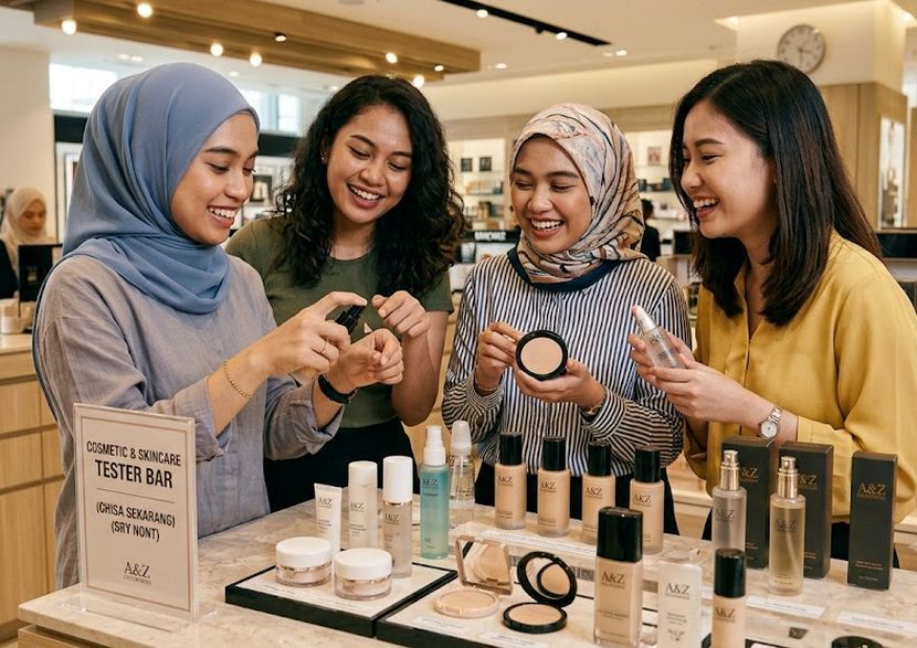 Mencuba barangan tester dapat membantu seseorang membuat pilihan yang tepat. -Gambar hiasan AI