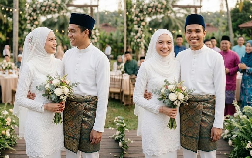 Majlis perkahwinan adalah hari bahagia dan bersejarah buat pengantin. -Gambar hiasan AI