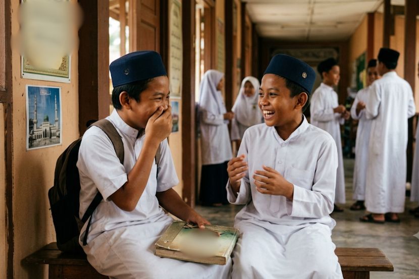 Ada segelintir anak-anak mempunyai perangai yang jauh berbeza bila berjauhan dengan ibu bapa. -Gambar hiasan AI