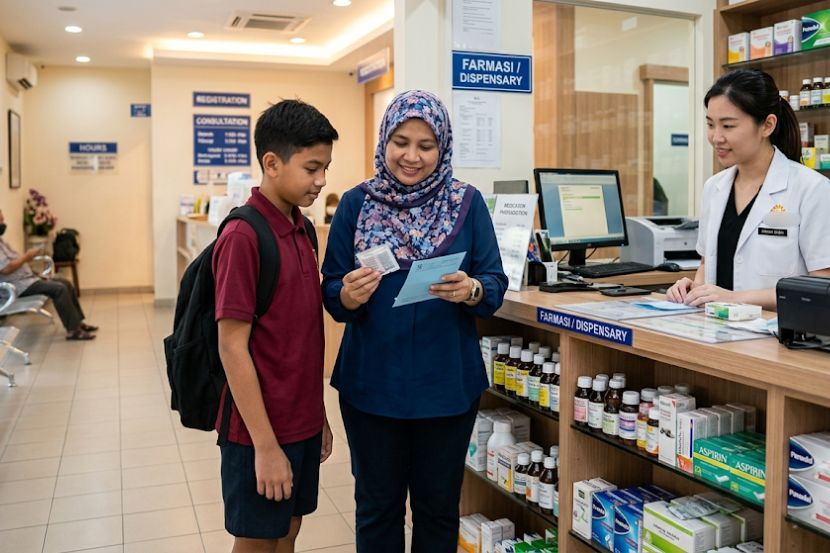 Doktor akan segera memberikan MC sekiranya pesakit benar-benar tidak sihat. -Gambar hiasan AI