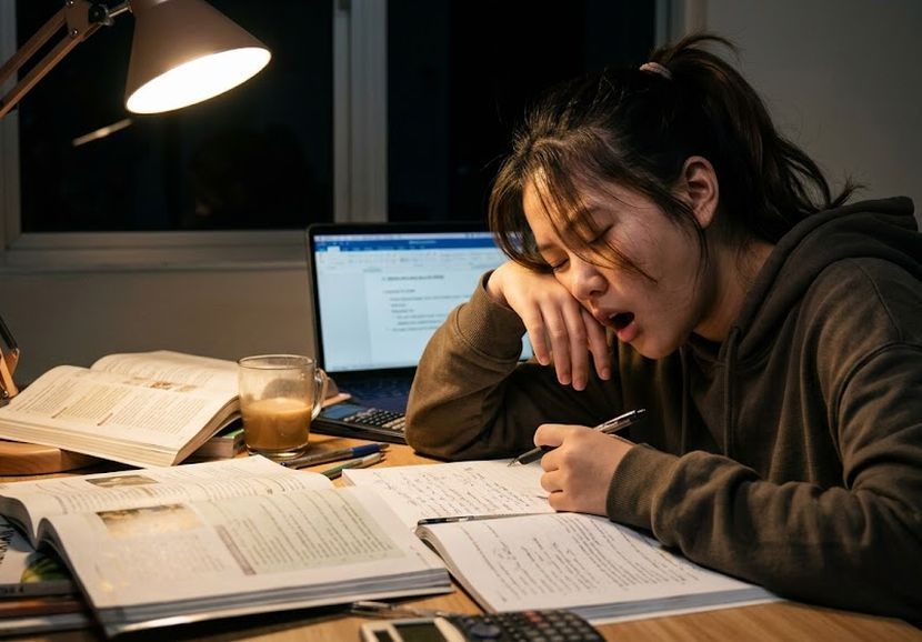 Segelintir anak remaja sering mengalami masalah kurang fokus. -Gambar hiasan AI