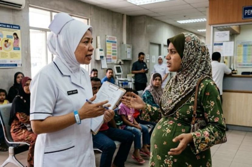Warga Rohingya kerap membuat gangguan di klinik kesihatan kerajaan. -Gambar hiasan AI