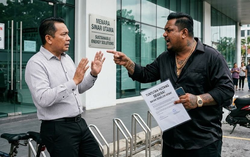 Ada peminjam yang diganggu di tempat kerja. -Gambar hiasan AI