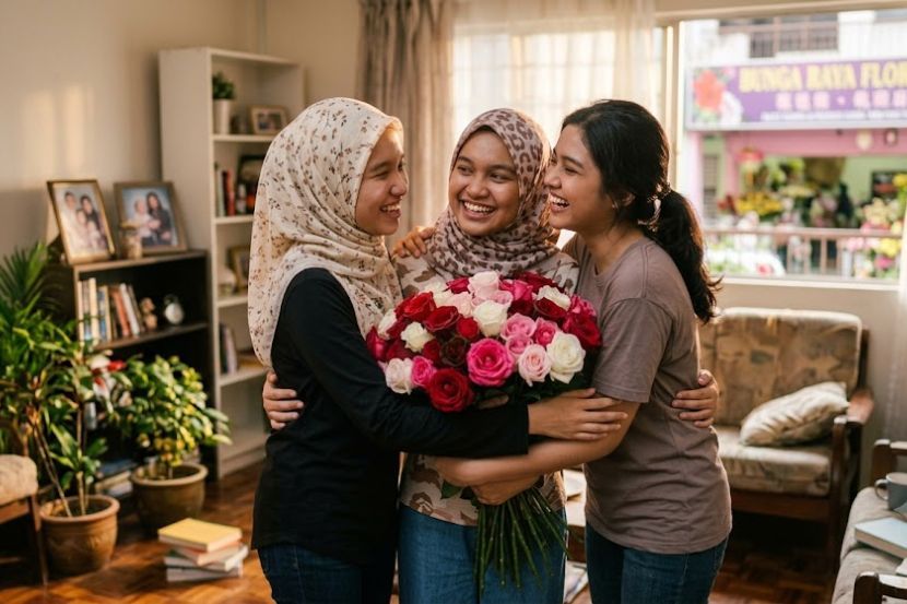 Hargai dan jangan sesekali cemburu dengan kebahagian rakan-rakan. -Gambar hiasan AI