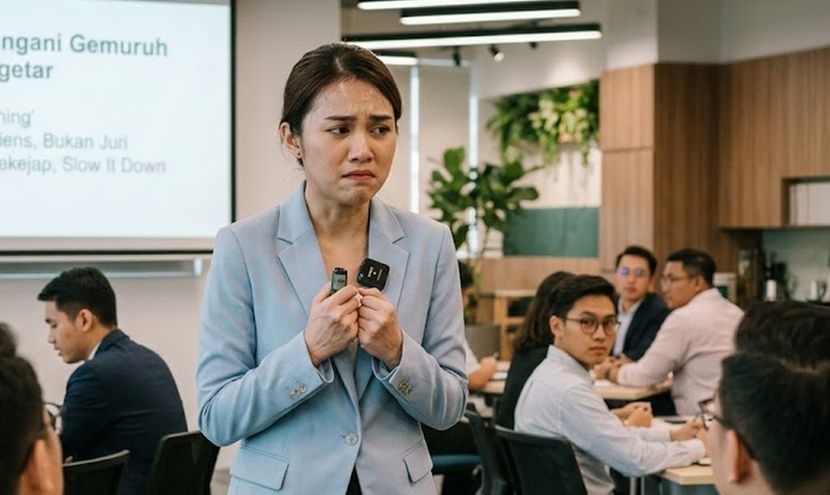 Rasa gemuruh cenderung dialami apabila berada di hadapan khalayak. -Gambar hiasan AI