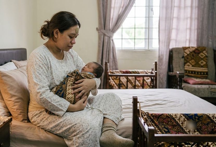 Emosi wanita yang sedang berpantang perlu dijaga dengan sebaiknya. -Gambar hiasan AI