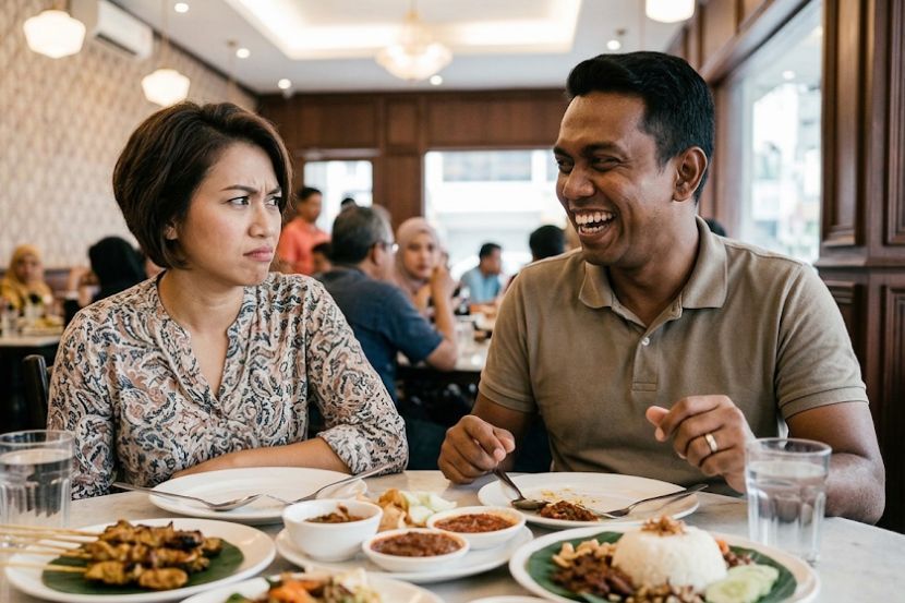 Gurauan kasar boleh menyebabkan pasangan suami isteri bergaduh. -Gambar hiasan AI