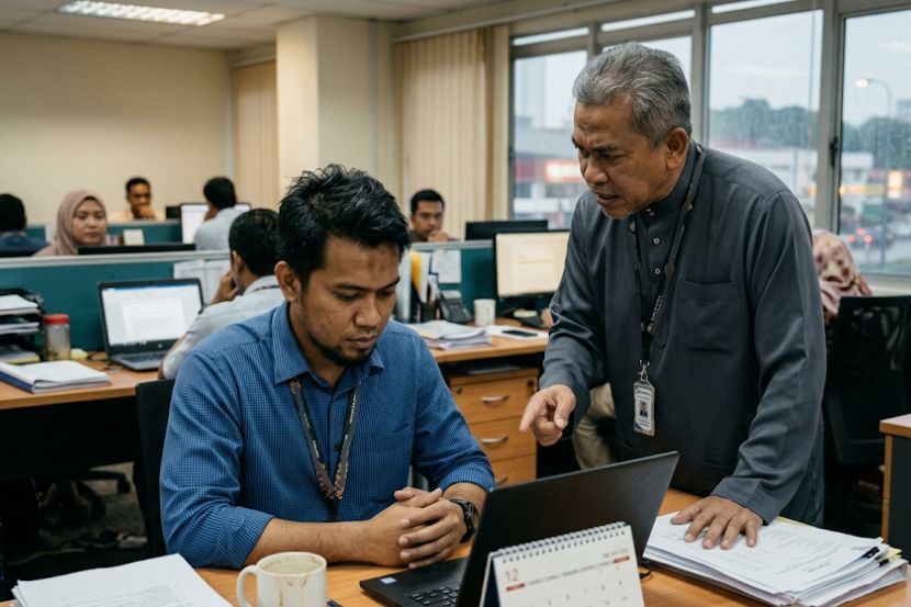 Majikan perlu memberi peluang kepada staf menjelaskan punca sesuatu tindakan mereka. -Gambar hiasan AI