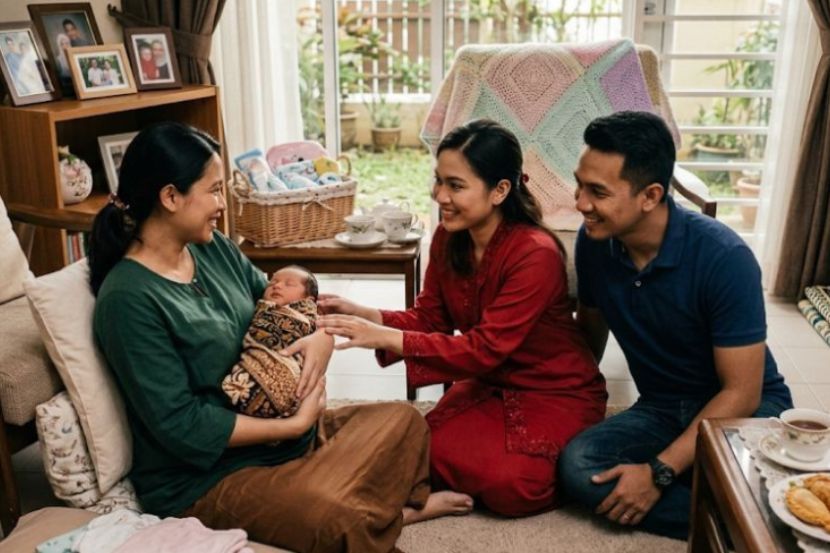 Memiliki anak adalah impian setiap pasangan berkahwin. -Gambar hiasan AI