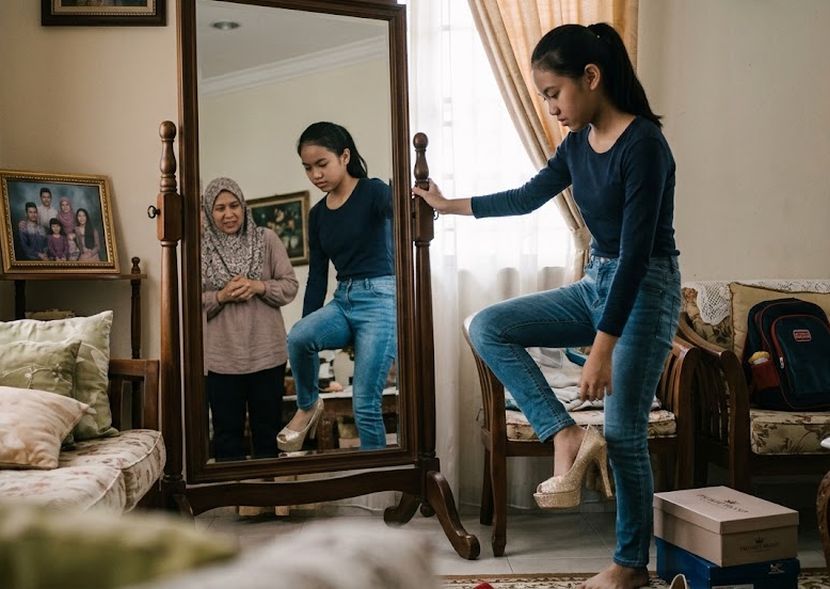 Setiap ibu pasti akan memberi sokongan penuh pada minat anak-anaknya. -Gambar hiasan AI