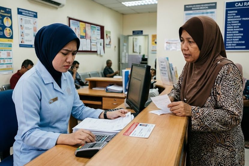 Ada sebahagian pembantu klinik tidak sampai hati mengenakan caj yang tinggi kepada pesakit. -Gambar hiasan AI