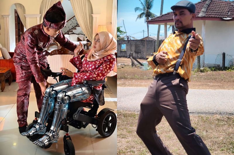 Watak Jamali yang dibawa oleh Azhan (kanan) menarik perhatian penonton.