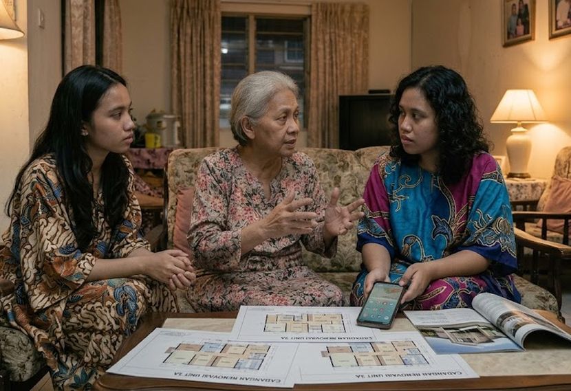 Seorang ibu tidak seharusnya bersikap pilih kasih antara anak-anaknya. -Gambar hiasan AI