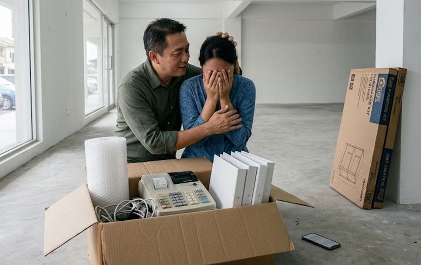 Sokongan pasangan penting dalam membina perniagaan. -Gambar hiasan AI