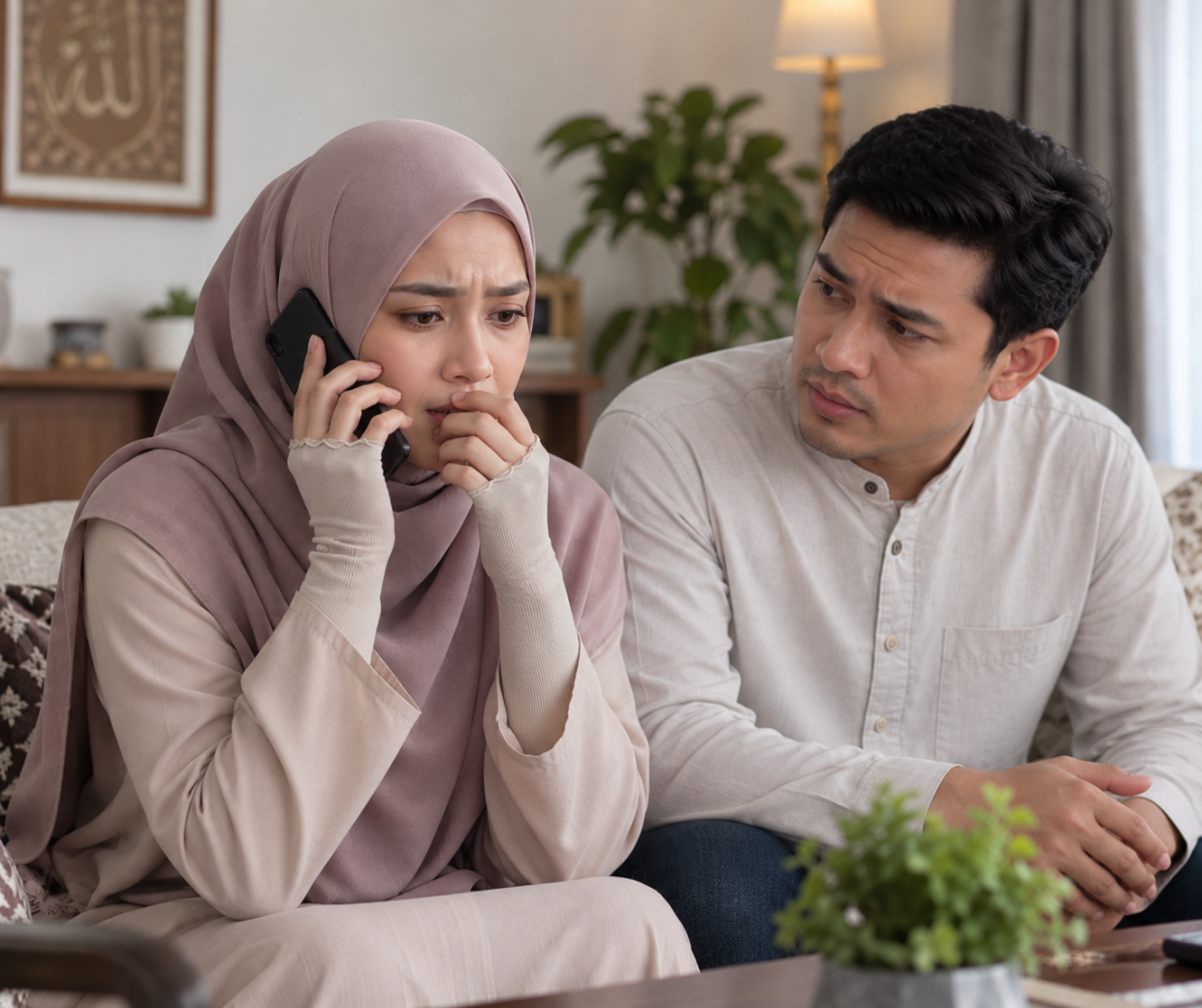 Setiap anak pastinya gembira untuk berkongsi berita baik kepada kedua-dua orang tuanya. -Gambar hiasan AI