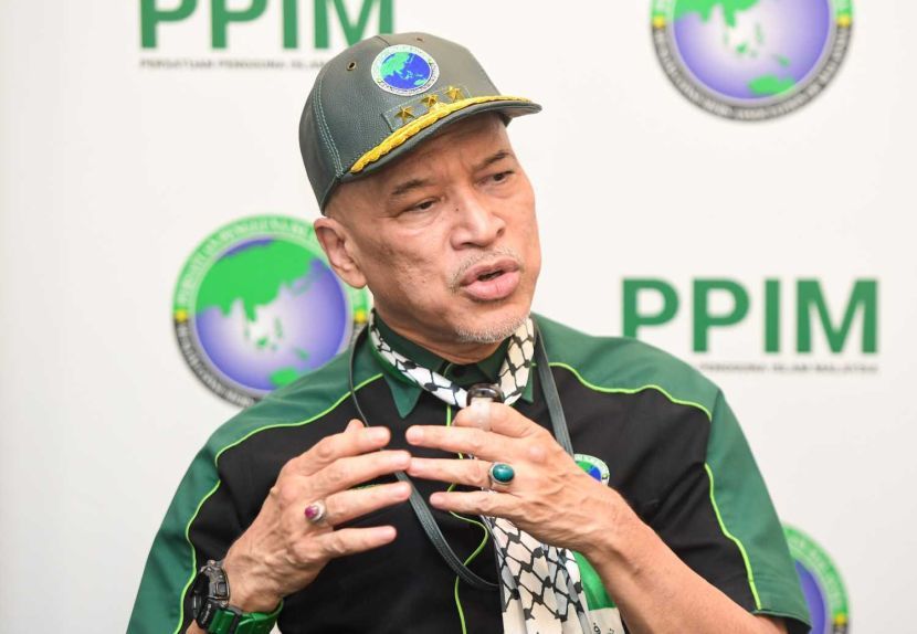 Chief Activist of PPIM Datuk Nadzim Johan, during a special interview with Caprice at PPIM Head Quarters, Kuala Lumpur on September 14. — EZARD FAROUQ/The Star