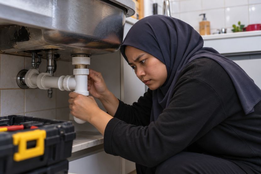 Ada sebahagian isteri lebih berkemahiran berbanding suami. -Gambar hiasan AI