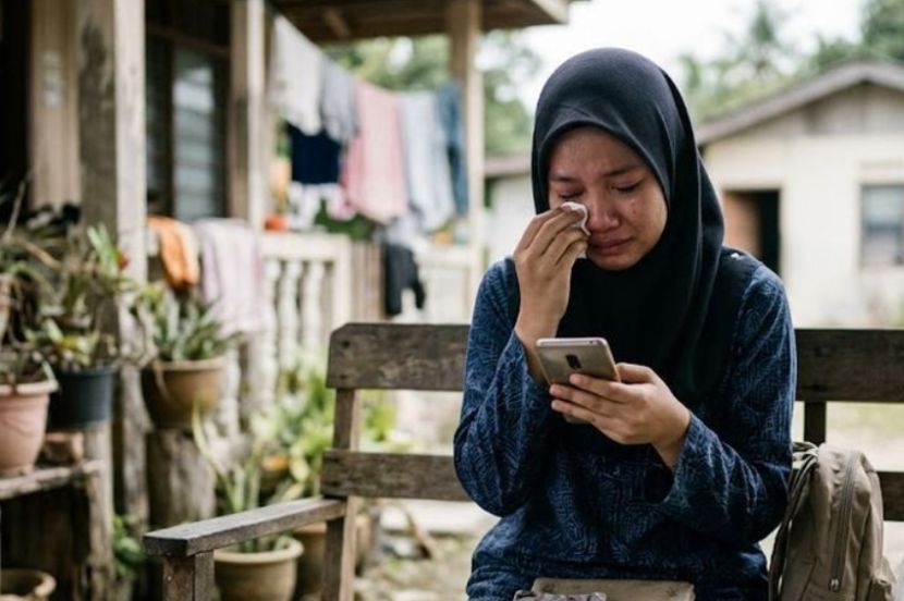 Masalah kewangan yang dialami pasti memberi kesan pada emosi seseorang. -Gambar hiasan AI