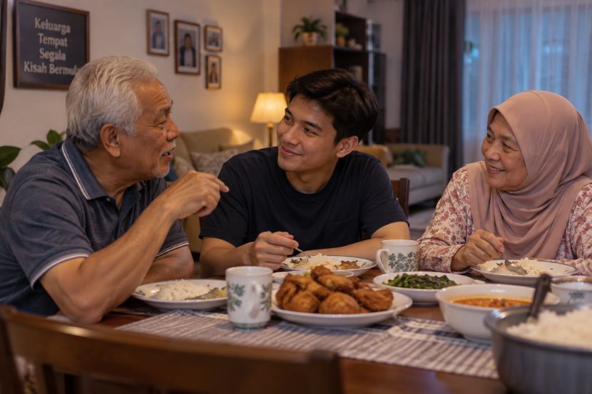 Hargai masa bersama ibu bapa selagi mereka masih ada. -Gambar hiasan AI