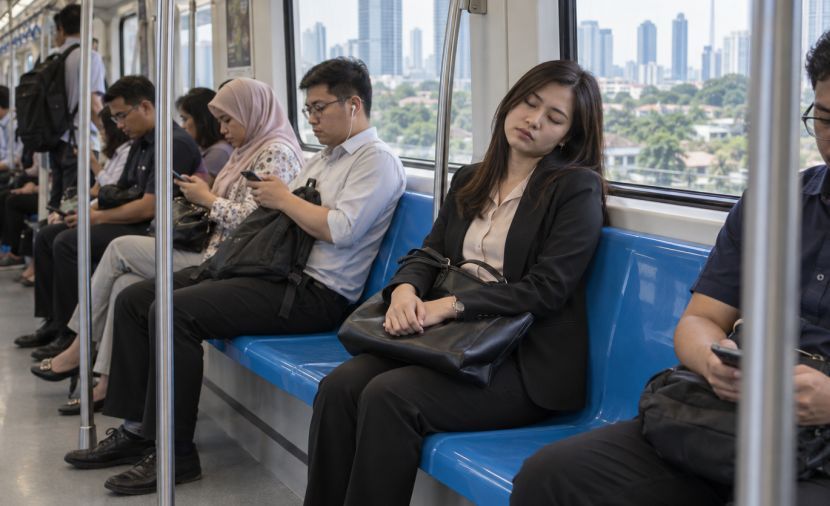 Pengangkutan awam menjadi pilihan utama kebanyakan masyarakat masa kini. -Gambar hiasan AI