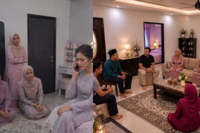 Pelbagai ujian perlu ditempuh pasangan yang bertunang. -Gambar hiasan AI