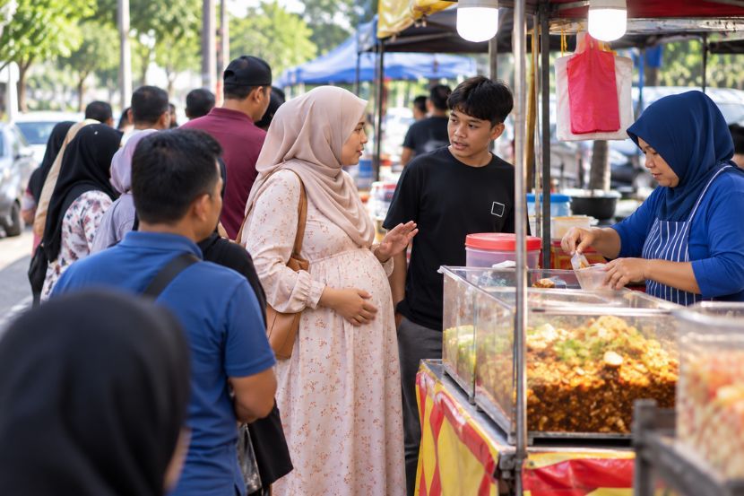 Tidak salah memberi keutamaan kepada wanita hamil. -Gambar hiasan AI