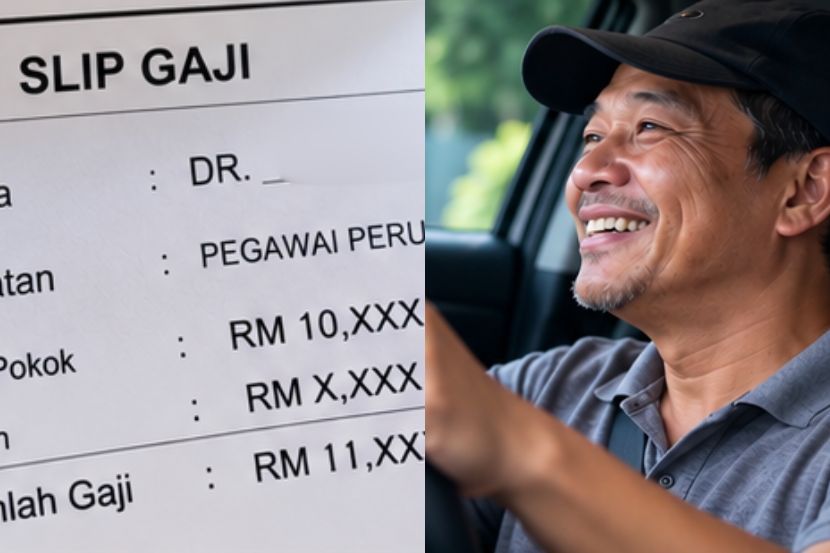 Ada individu yang memiliki pendapatan besar tapi hidup bersederhana. -Gambar hiasan AI