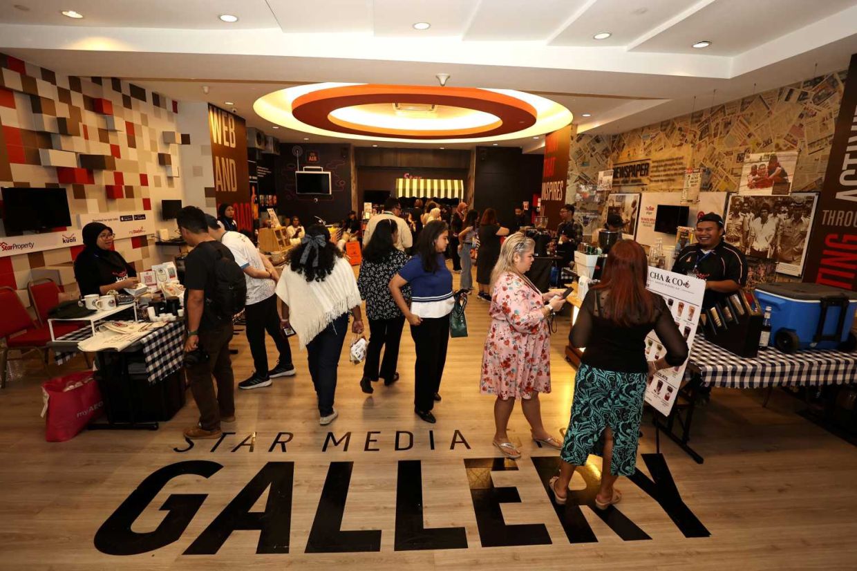 Bazaar Kopi ber-Kuali-ti event by Kuali X Star Track at Menara Star lobby in conjunction SMG55 Anniversary on October 01.-AZMAN GHANI/The Star