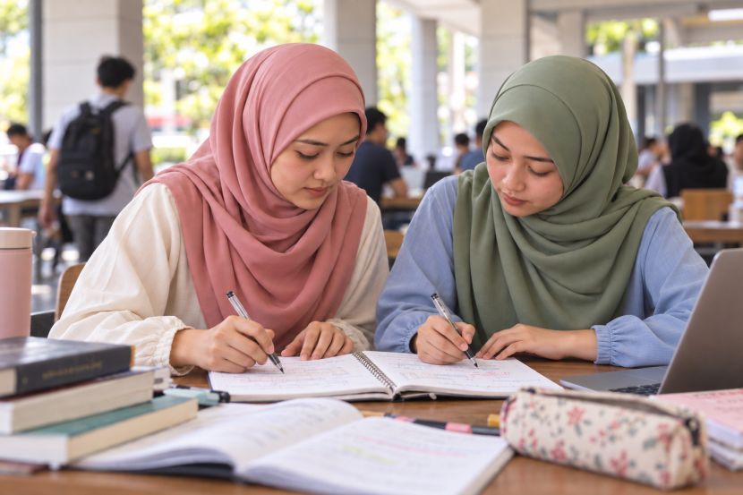 Rakan baik akan sentiasa saling bantu-membantu. -Gambar hiasan AI