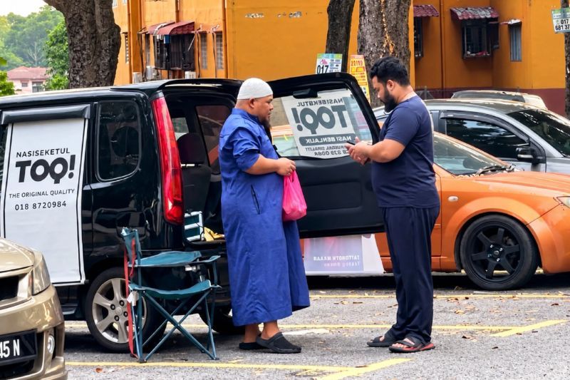 Taiyuddin menerima berita gembira melalui satu eksperimen sosial yang dilakukan penaja.
