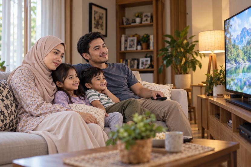 Segelintir individu gemar menghabiskan aktiviti bersama keluarga. -Gambar hiasan AI
