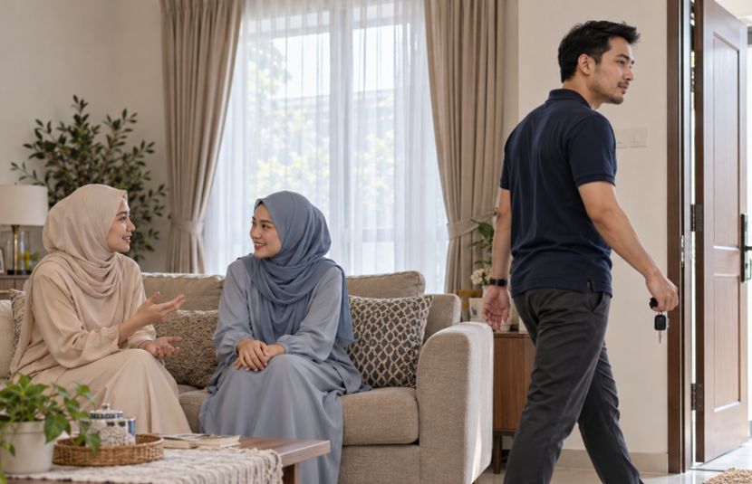 Segelintir isteri menawarkan rakan baiknya sebagai madu kepada suami. -Gambar hiasan AI