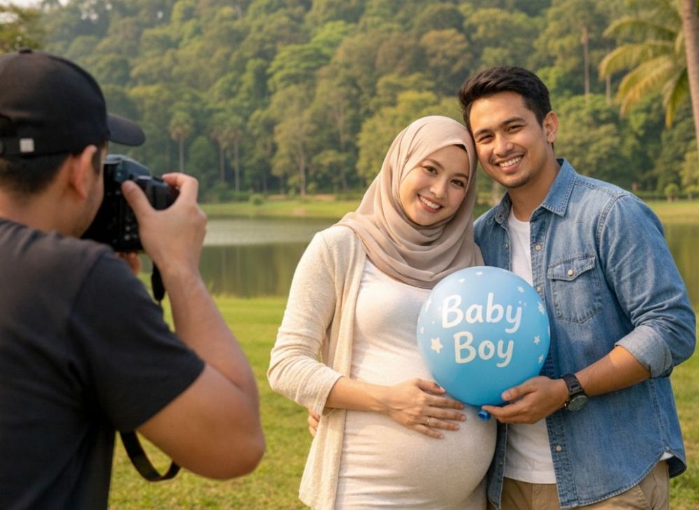 Kehadiran cahaya mata menjadi penyeri dalam kehidupan suami isteri. -Gambar hiasan AI