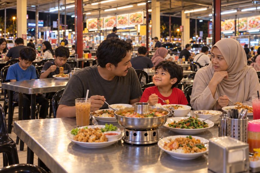 Ramai yang gemar meluangkan masa menikmati hidangan di kedai makan. -Gambar hiasan AI